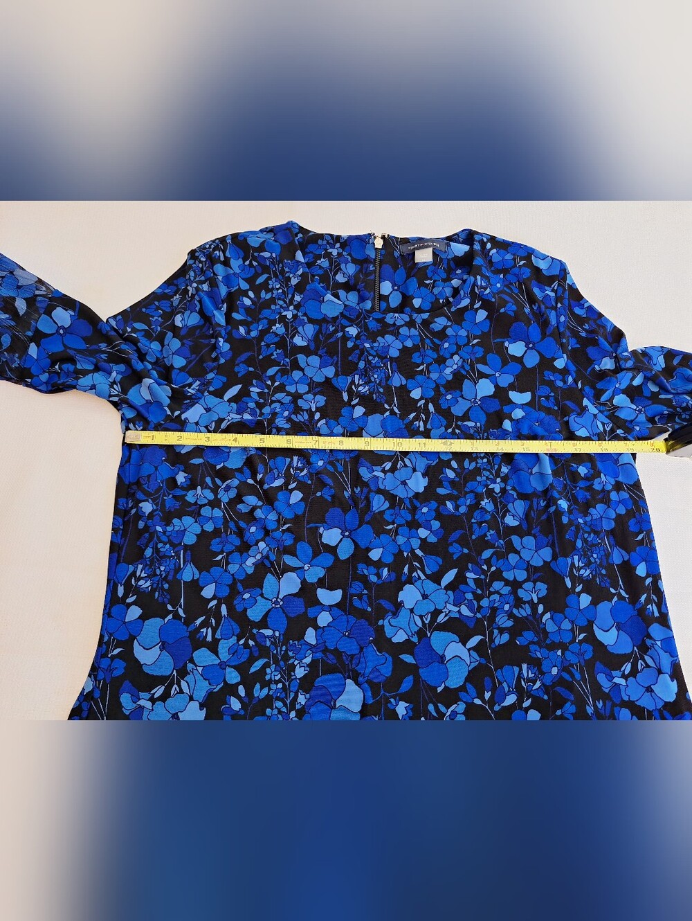Tommy Hilfiger"Vibrant In Blue Floral"Plus Size,Quite Luxury, Bloom Core, Dress. - Picture 3 of 10